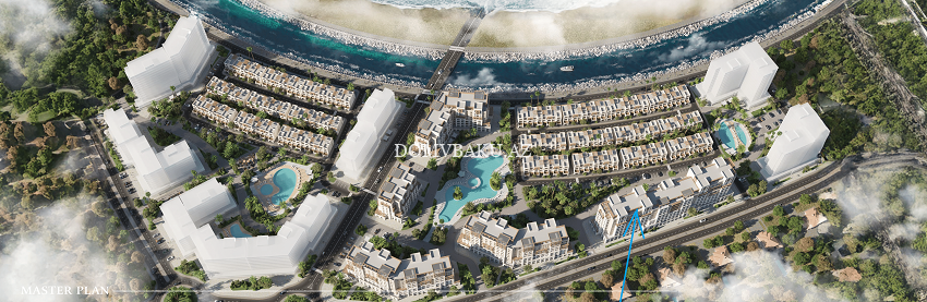 Квартира-студия с видом на море В Sea Breeze Arabian Ranches